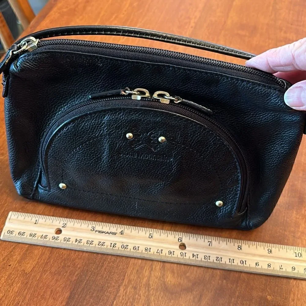 Stone Mountain Leather Crossbody Bag